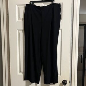 HALARA Elegant Black Wide Leg Pants